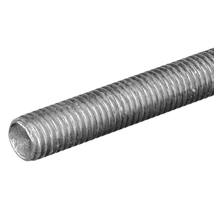 [44811] 1/4" X 3' GALVANIZED THREADED ROD - EACH