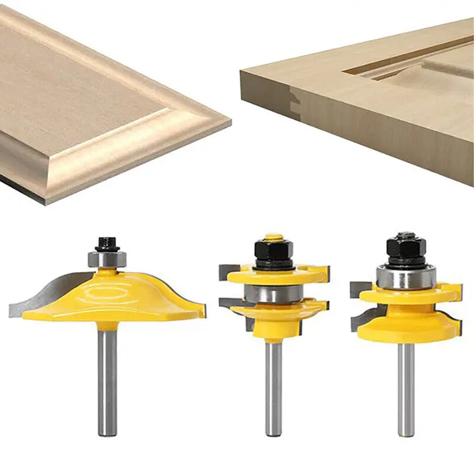 [638110801769] 1/4" X 3/4" RAISED PANEL BIT - LC12061204