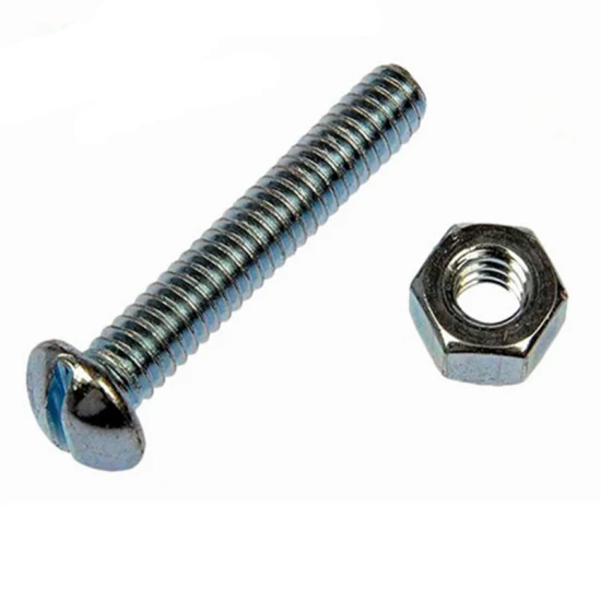 [095292490165] 1/8 X 2 STOVE BOLT NUTS GALV
