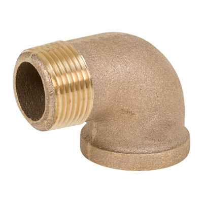 [032888159693] 1/8" 90 DEGREE STREET BRASS ELBOW - 452-000NL