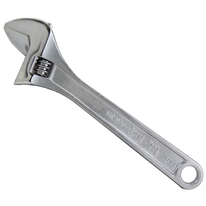 [076812003133] 10" ADJUSTABLE CARDED WRENCH - AW10C