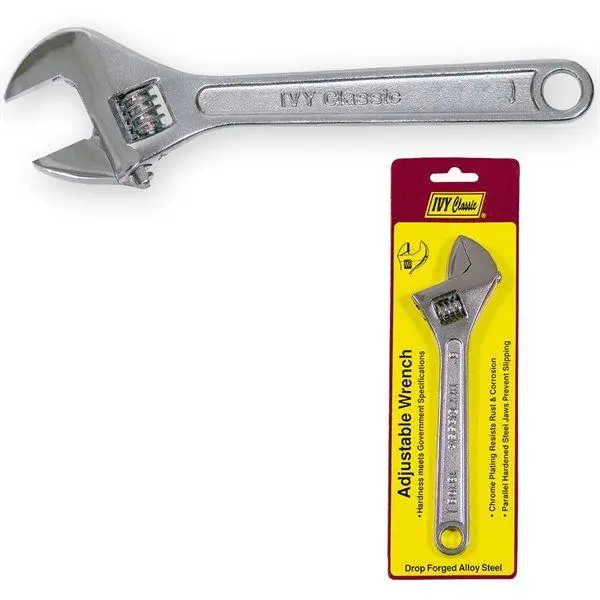 [738226181103] 10" Adjustable Wrench IVY - 18110