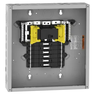 [785901841265] 100 Amp 1-Phase 12 Circuit Panel Box with Main - QO112M100