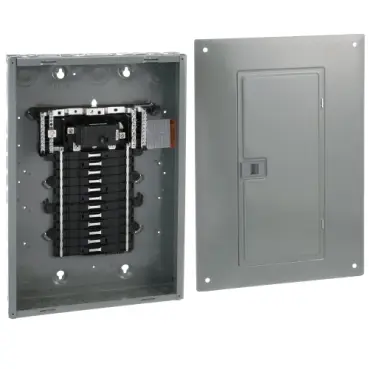 [785901847922] 100 Amp 1-Phase 24 Circuit Panel Box With Main QO124M100
