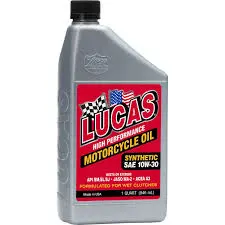 [049807107086] 10W30 SYNTHETIC MOTORCYCLE OIL API-SM QUART - 10708LUC