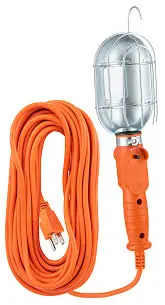 [A005] 110V TROUBLE LIGHT METAL 25' CORD - A005