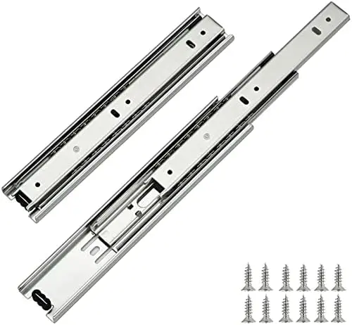 [638110008717] 12" DRAWER SLIDE BALL BEARING  W/SCREW - BRMDS012