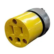 [5180009104437] 125V/ 15 Amp Cooper 3 Pin Female Plug