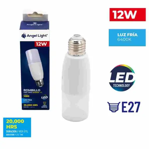 [7453038494533] 12W LED Globe Bulb A105-WSH-12W