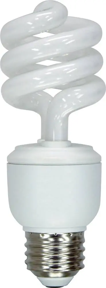 [043168754064] 13W mini spiral fluorescent lamp - GE