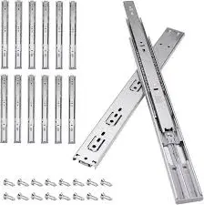 [638110010512] 14" SELF CLOSING 60-BREARIN DRAWER SLIDE WITH SCREW - BRSCDS1400