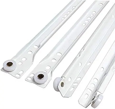[7705509969453] 14" WHITE  DRAWER SLIDE - PAIR