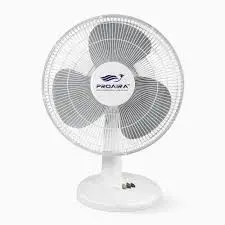 [810124140533] 16" OSCILLATING TABLE FAN W/ADJUSTABLE TILT 3 SPEED WHITE - DF16W