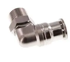 [YEA3WHI] 16mm x 16mm Speed fix Flat Angle elbow
