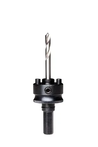 [638110003422] 2 PIN ARBOR 7/16 HEX 1/4 DRILL FOR 1-1/4" - 8" HOLE SAW BROWN USA - BR28102
