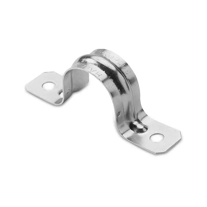 [33560] 2" 2-HOLE METAL PIPE STRAP