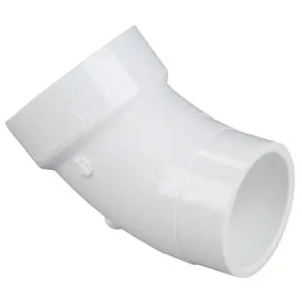 [P321020] 2" 45 PVC DWV ELBOW