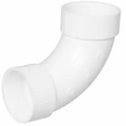 [1903092046] 2" 90 Degree PVC Long Sweep Elbow
