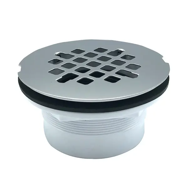 [15309] 2" SOL PVC SHOWER DRAIN S/S GRID - 15309