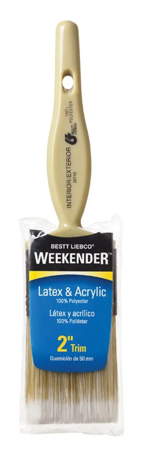 [079819257431] 2" WEEKENDER TRIM/WALL PAINT BRUSH - 502574300