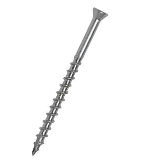 [042928162293] 2" X #8 SS TRIM SCREW 4/350CT - CAMO #17PT 316 SS #15 STAR - 0350134S