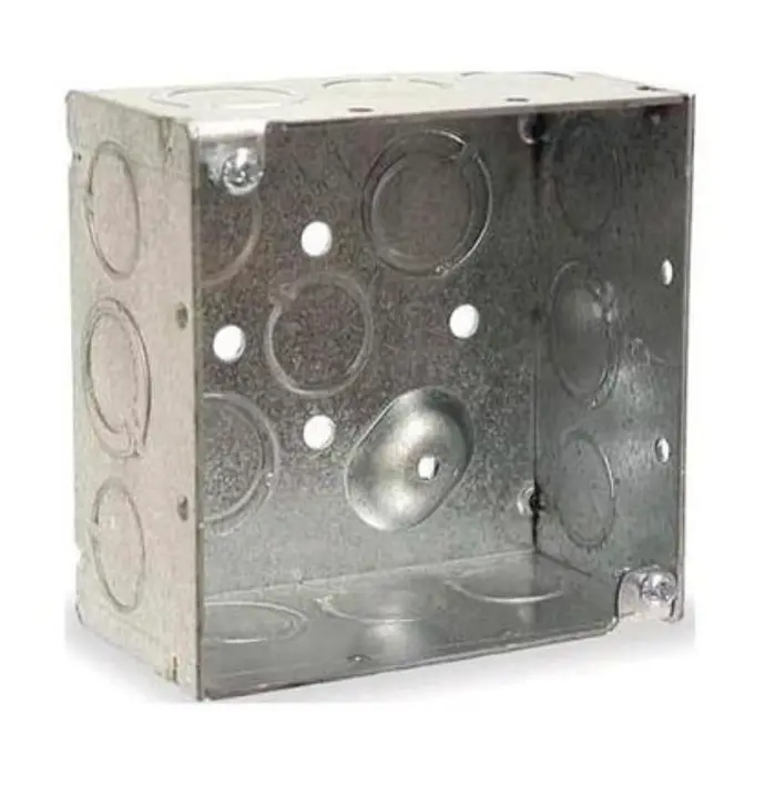 [7450077023847] METALIC JUNCTION BOX 4''X2''X1-7/8''- 20MM