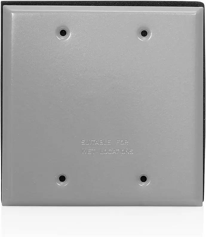 [078115290106] 2- Gang W/P Blank Cover - ART2GBLNKCVRWP