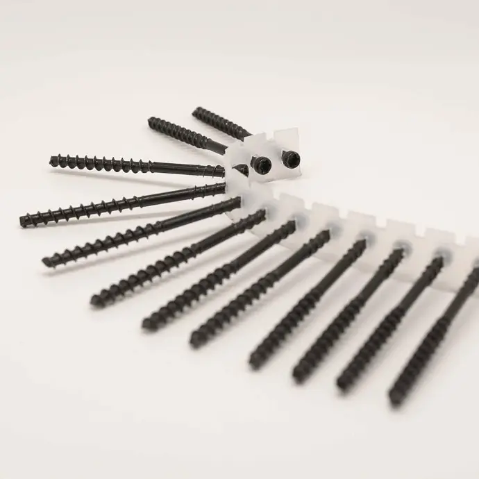 [042928172162] 2-3/8" CAMO COLLATED SCREW 1M 366SSCARBON 20/50 COUNT STRIPS - 0345443S