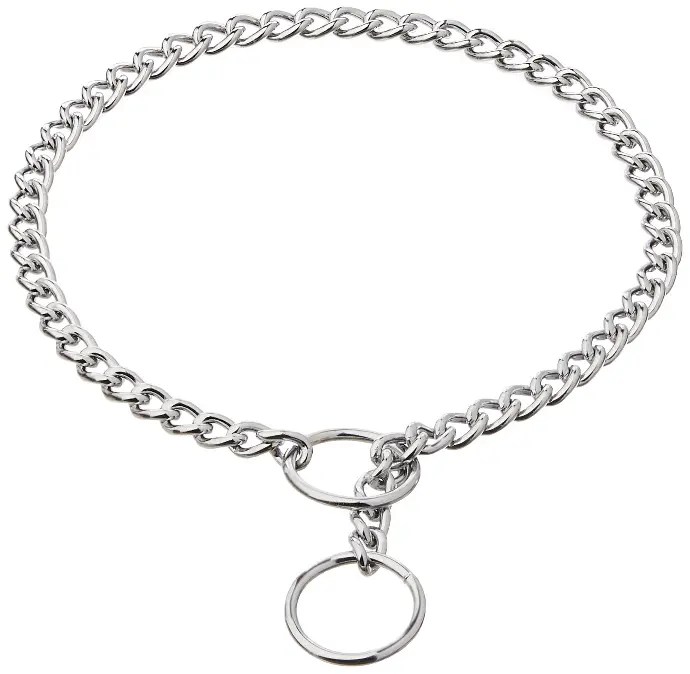 [024764162125] 2.0 MM X 12" LIGHT CHOKE CHAIN - 162L-12 - OMNIPET