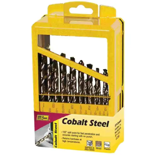 [04193] 21 PC COBALT DRILL SET BIT IVY - 04193