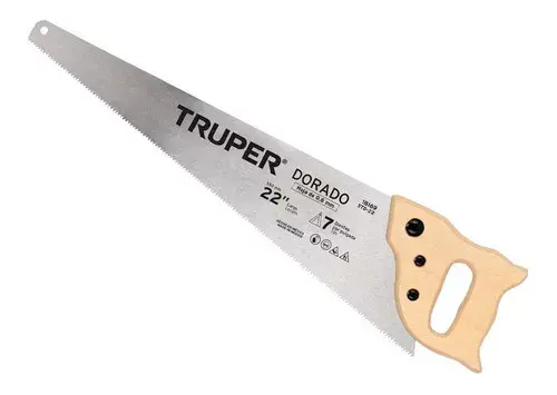 [7501206620724] 22" Dorado Hand Saw 7T STD-22 - Truper