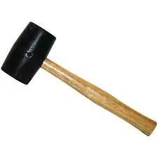 [7501892828886] 24oz Rubber Hammer - Rotter RO6454
