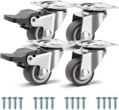 [638110005631] 1" SWIVEL CASTOR WHEEL - BRCW0025