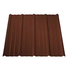 [250974930225] 26g. (47mm) R Panel Roofing - Brown - 8ft