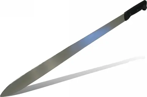 [7417000500226] 27" MACHETE DOUBLE EDGE LONG IMA