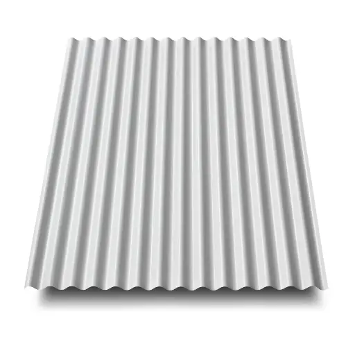 [WP1111100] 28g(.39mm) Corrugated Roofing - Wood Pattern- 10ft