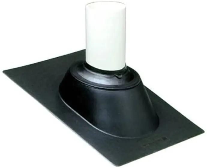 [01218181710] 3 N 1 HARD BASE ROOF FLASHING GALVANIZE - 86249