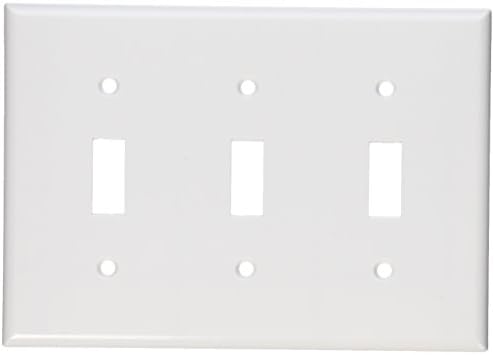 [078477443804] 3-Gang Cooper Switch Cover - 001-88011
