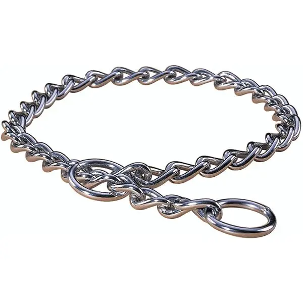 [024764162217] 3.5 MM X 20" HEAVY CHOKE CHAIN - 162-20 - OMNIPET