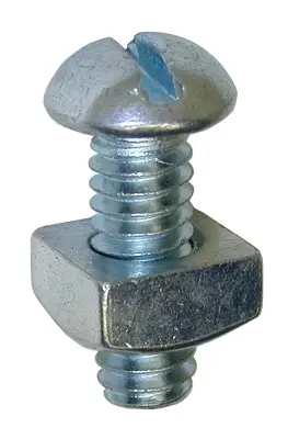 [095292490561] 3/16 X 1-1/2 STOVE BOLT NUTS GALV
