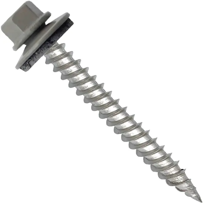 [128157] 3/16" X 2" Sand - GALVANIZED ROOFING SCREW - LBS