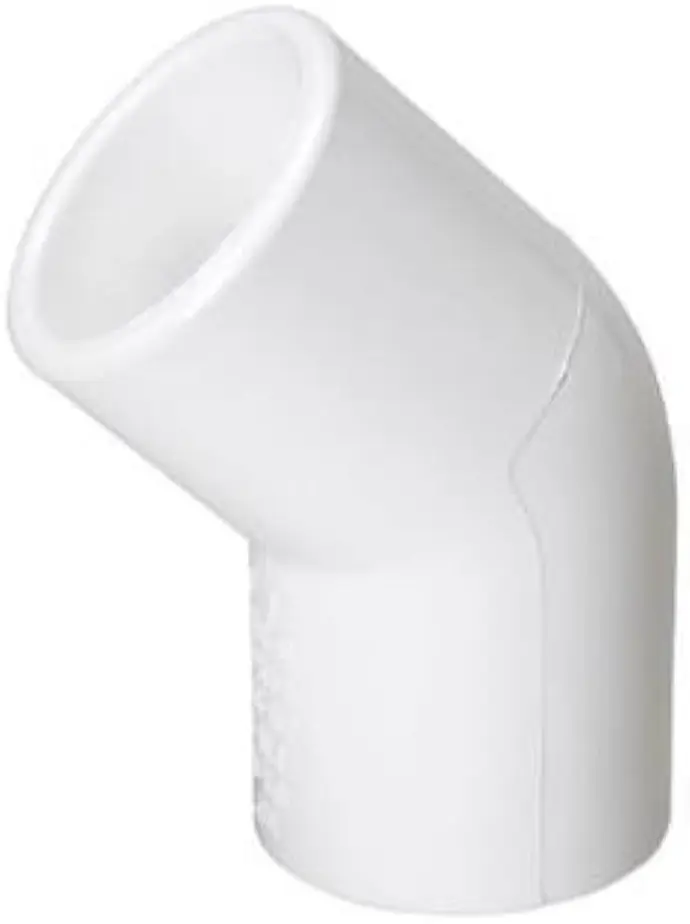 [417007] 3/4" 45 PVC ELBOW 