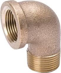 [032888130340] 3/4" BRASS 90 DEGREE STREET ELBOW - 452-004NL