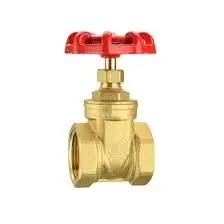[638110019300] 3/4" BRASS GATE VALVE 250G - BRGV002