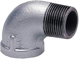 [78051] 3/4" GALV 90 DEGREE STREET ELBOW/ MALE ONE SIDE  - 78051..