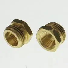 [20011] 3/4" MGH X 3/4" FIP GARDEN HOSE FITTING BRASS - 20011