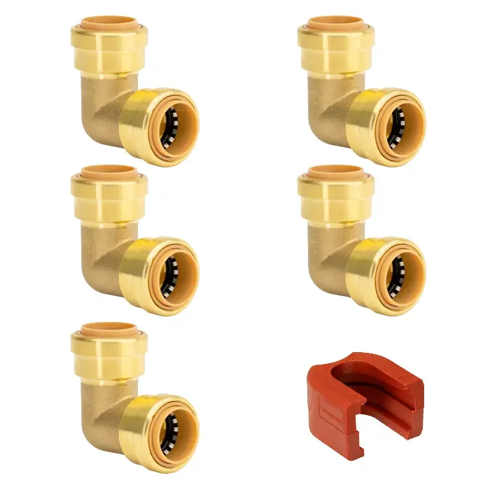 [845526004190] 3/4" PF BRASS  90 DEG ELBOW - CH823R