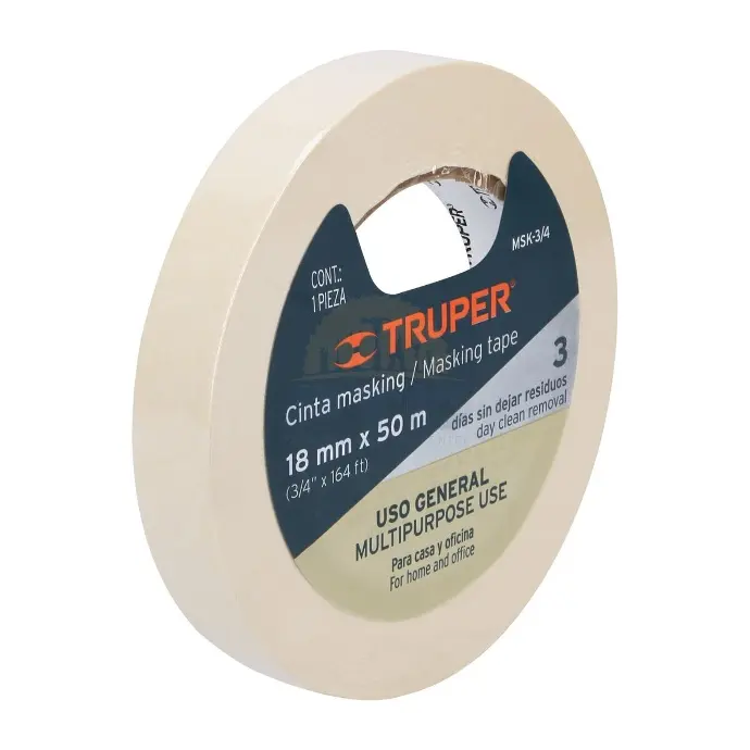 [7501206679173] 3/4" Truper Masking Tape