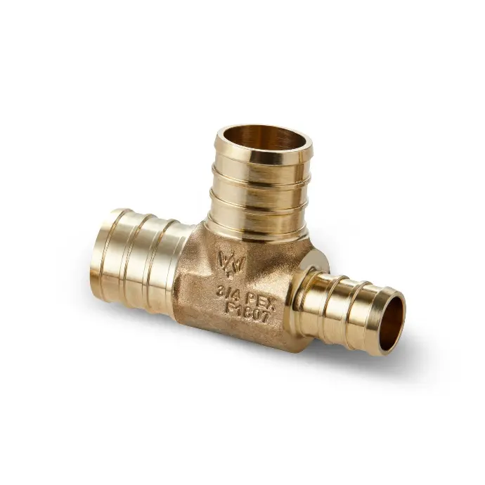 [091712383314] 3/4" X 1/2' X 3/4" POLYMER PEX TEE - 66043