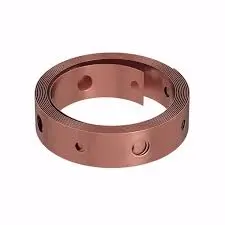 [85080] 3/4" X 22" X 10' COPPER CLAD PIPE STRAP - ROLL